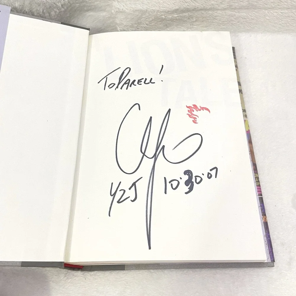 SIGNED BOOK 